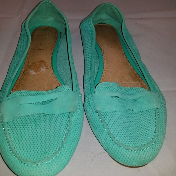 aqua loafers